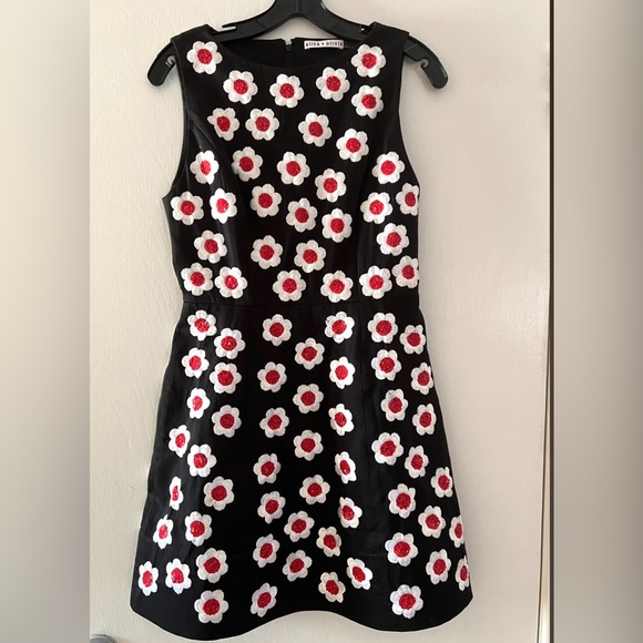 Floral Black Dress - Picture 1 of 5